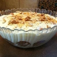 Aunt Evelyn's Easy Creamy Banana Pudding (Low-Sugar Low-Fat) recipe