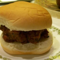 Three-Cheese Stuffed Hamburger recipe