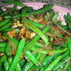   from the Field  Green Beans, Fresh Herbs and Walnuts recipe