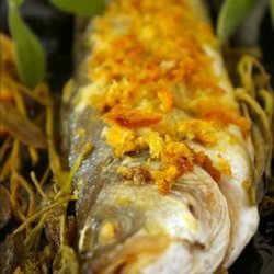 Pesce Lupo Al Forno (Baked Sea Bass With Sage) recipe