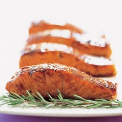 Seared Salmon with Balsamic Glaze recipe