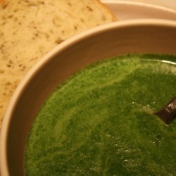 Spinach Garlic Soup recipe