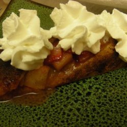 Pear, Rhubarb and Strawberry Strudel - so Easy! recipe