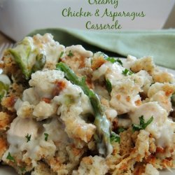 Creamy Chicken Asparagus Casserole recipe