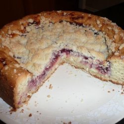 Raspberry Double Cream Coffee Cake recipe