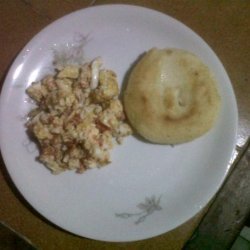 Johnd's Savory Scrambled Eggs (Huevos Pericos) recipe