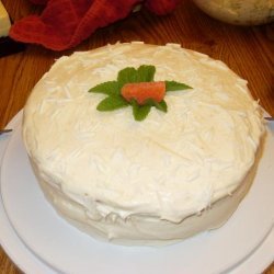 Orange and White Chocolate Layer Cake recipe