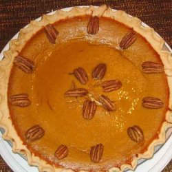 Grandma's Pumpkin Pie recipe