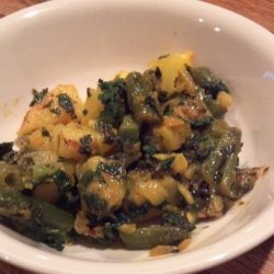 Vegetarian Indian Green Curry recipe
