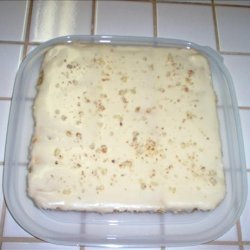 Maple Walnut Cream Squares recipe