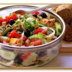 Mediterranean Salad / Salade Nicoise recipe