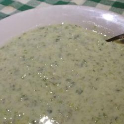 Iced Cucumber Soup recipe