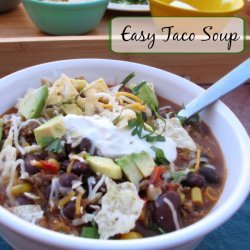 Easy Taco Soup recipe