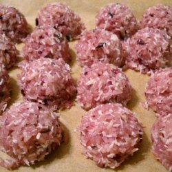 Purple Rice Balls recipe