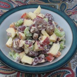 Auntie M's Apple & Grape Salad recipe