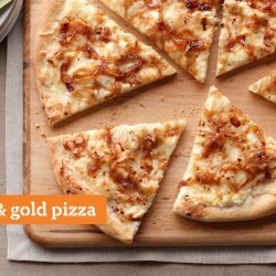 White and Gold Pizza recipe