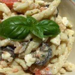 Shrimp and Basil Pasta Salad recipe