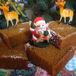Gingerbread Chiffon Sponge Cake recipe