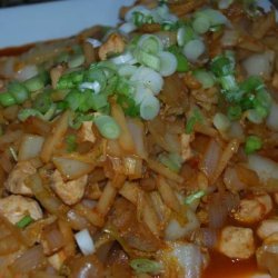 Stir-Fried Chicken With Chinese Cabbage recipe