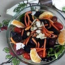 Healthy Almond-Berry Tossed Salad recipe