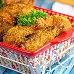 Spicy Oven Fried Chicken recipe