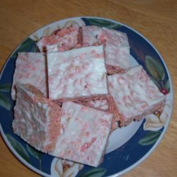 White Chocolate Strawberry Crispy Treats (Microwave) recipe