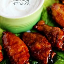 Baked Hot Wings recipe