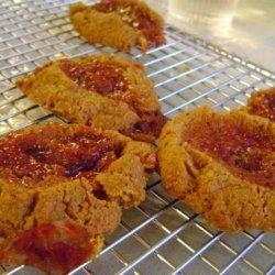 Passover  pb & J  Flourless  Almond Butter Cookies recipe