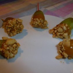 Caramel Nut Grapes recipe