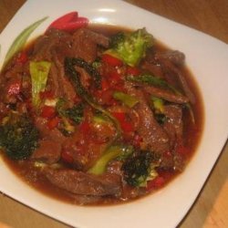 Teriyaki Lamb Stir - Fry recipe
