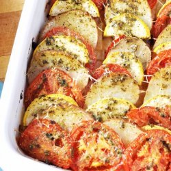 Zucchini and Potato Bake recipe