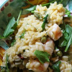 Risotto with Shrimp and Asparagus recipe