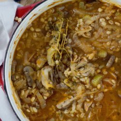 Mushroom and Barley Soup recipe
