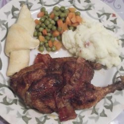 Juicy Bacon Wrapped Cornish Game Hen recipe