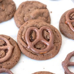 Chocolate Pretzel Cookies recipe