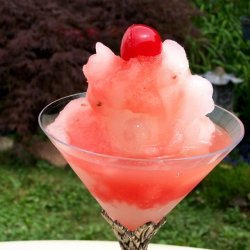 Cherry Snow Cone for Adults! recipe