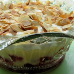 Traditional English Sherry Trifle - Strictly for the Grown Ups! recipe