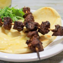Spicy Uighur Street Meat and Buttered Naan recipe