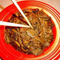 Szechuan Steak and Mushroom Stir-Fry recipe