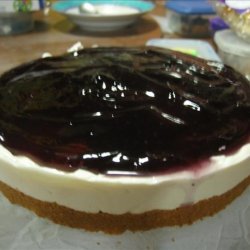 No Bake Blueberry Cheesecake recipe
