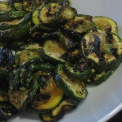 Zucchini With Basil Vinaigrette recipe