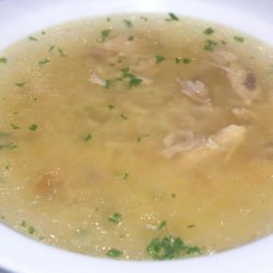 Croatian Chicken Soup recipe