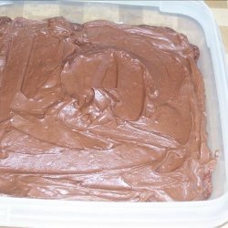Old Fashion Frosted Brownies recipe
