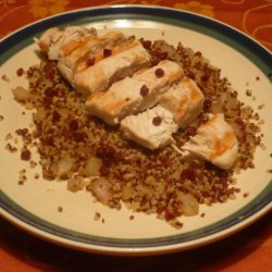 Quinoa Chicken Salad With Currants recipe