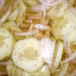 Cucumber Dill Marinated Salad recipe