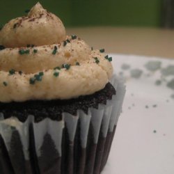 Dangerously Delicious Dark-Chocolate Bailey's Cupcakes recipe