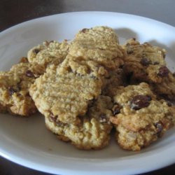 Sultana Oat Cookies recipe