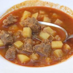 Croatian “cobanac” Stew recipe