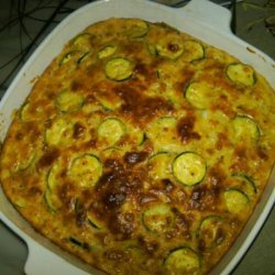 A+ Zucchini Pie recipe
