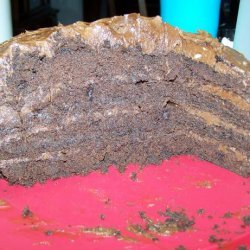 Devil's Food Cake With Chocolate Mousse Buttercream recipe